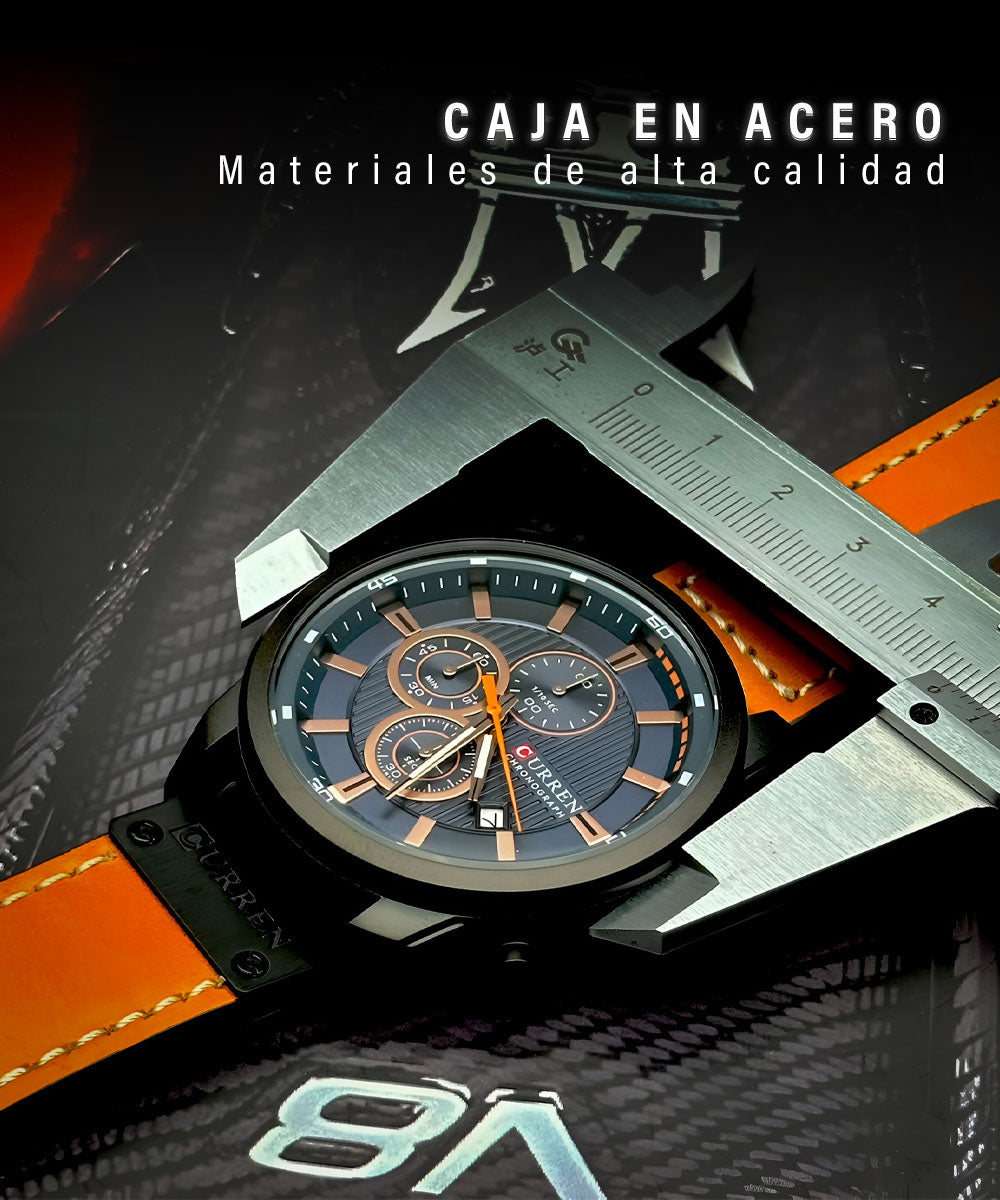 Reloj Curren - Caja negra