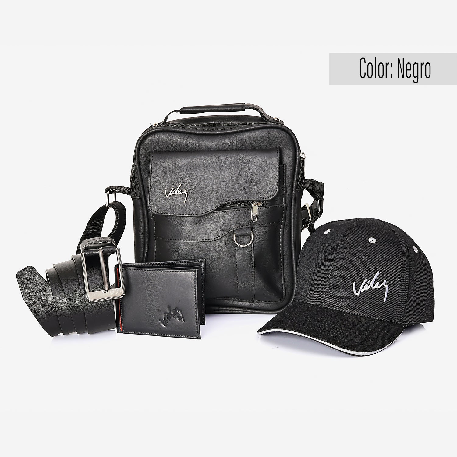 KIT X 4 Gorra-Carriel-billetera-Correa