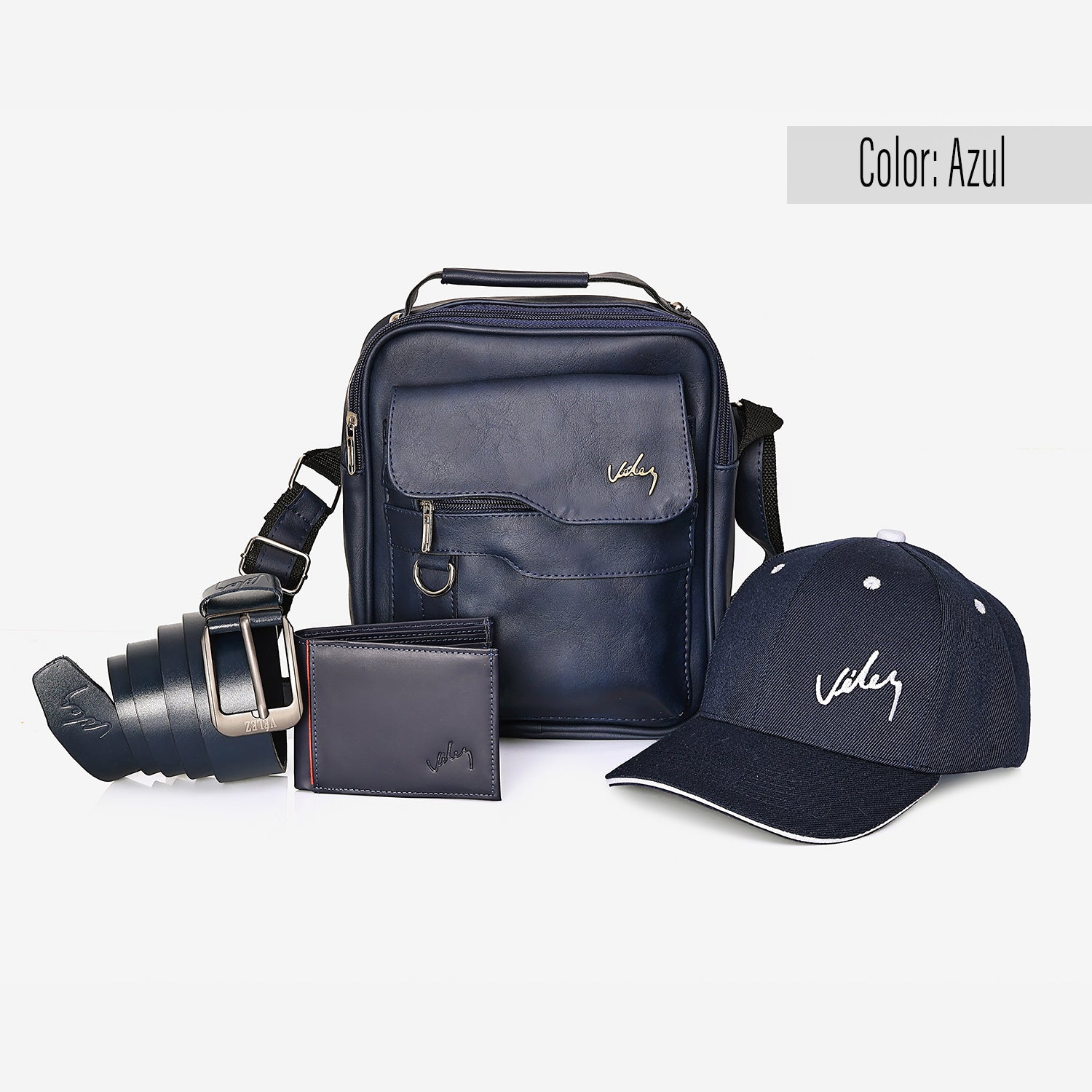 KIT X 4 Gorra-Carriel-billetera-Correa