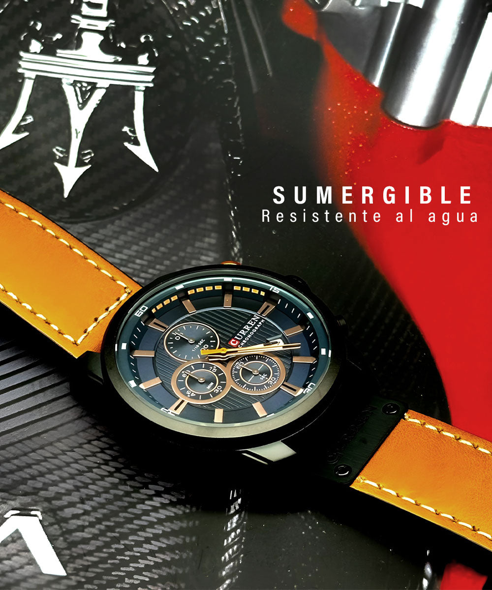 Reloj Curren - Caja negra